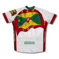 thumbnail image 2 of Grenada Flag Short Sleeve Cycling Jersey  for Men - Size L, 2 of 3