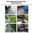thumbnail image 3 of TFixol 36W Compact Hydroelectric Generator with Brushless DC Motor, 18V 2A Output, Ideal for Remote Power Generation, Compatible with Solar Controller E25830, Silver Finish, 3 of 6