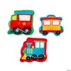 Plush Trains, Birthday, Party Favors, Toys, 12 Pieces
