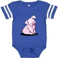 thumbnail image 3 of Inktastic Sitting Pig Boys or Girls Baby Bodysuit, 3 of 5