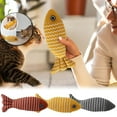 thumbnail image 1 of Dvruxg Jouets pour Chats Poisson, Jouets à l'Herbe à Chat Douce Poisson, Jouets à l'Herbe à Chat Durables et Très Interactifs, Jouets Interactifs pour Chatons pour Exercices et Kicker pour Chats d'Intérieur, 1 of 5