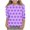Purple, variant on RRMuAzgs Girls Crewneck Cute T Shirts Trendy Floral Graphic Printed 3/4 Sleeve Shirts Spring Summer Casual Tops 3-12 Years