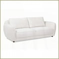 thumbnail image 4 of 84" Wide Alpaca Off-White Chenille Sofa – Casual Elegant Puffy Arms & Removable Reversible Back Cushions, 4 of 8