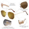 thumbnail image 4 of Gafas de sol SOJOS SJ1072 cuadradas pequeñas polarizadas para hombres/mujeres, 4 of 6