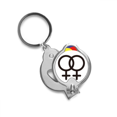 thumbnail image 1 of Gender Differentiation Identifying Women Equality Nail Clippers Sharp Fingernail Stainless Steel Cutter, 1 of 3