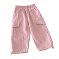 thumbnail image 3 of HVOBTTY Toddler Summers Base Leggings Striped Seamless Footed Dance Pantyhose for Girls Pink, 1-2 Years, 3 of 5