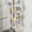 Silver-3 Tier, variant on Over the Door Shower Caddy - 3 Tier Adjustable Shower Organizer Hanging with Soap Holder, No Drilling Stainless Steel Bathroom Rack Hanging for Body Wash, Shampoo, Soap, Razor, Black
