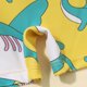 thumbnail image 5 of Augper Toddler Baby Girls Boys Float Suit One-piece Swimwear Rashguard Short Sleeve Zip Up Buoyancy Swimsuit, 5 of 6