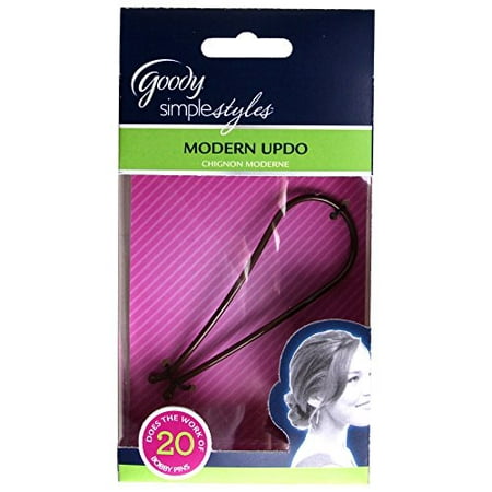 Goody Simple Styles Modern Updo Maker, Assorted Colors, Dark and