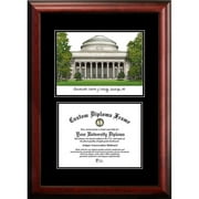 Campus Images  9.25 x 11.75 in. Massachusetts Institute of Technology Diplomate Diploma Satin Mahogany Frame