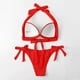 thumbnail image 5 of Traje de baño de 2 piezas para mujer, trajes de baño para mujer, bikini de moda para mujer, conjunto de traje de baño con relleno y efecto push-up., 5 of 6
