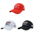thumbnail image 1 of Trump 2024 Béisbol Gorras Golf Casuales Ajustables para Hombres Y Mujeres () Rojo, 1 of 8