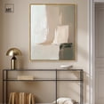 thumbnail image 3 of Pale Textured Silence II Canvas Neutral Boho by Art Remedy, Gold Frame, 30 x 36, 3 of 7