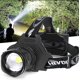 thumbnail image 1 of Linterna Frontal Led Recargable Por Usb, Lámpara Frontal Xhp70 Super Brillante 90000 Lúmenes Altos Con 5 Modos, Baterías Incluidas, Faro Impermeable Con Zoom Para Campamento, 1 of 5