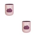 thumbnail image 1 of Billuyoard Taza nórdica Simple nubes multiusos tazas de personalidad reutilizable dibujos animados moda soporte para de regalos para amantes Rosa 301-400ml 2Conjunto, 1 of 6