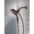 thumbnail image 4 of Delta Universal Showering Components H2Okinetic® In2ition® 4-Setting Two-in-One Shower in Chrome 58471-PK, 4 of 7