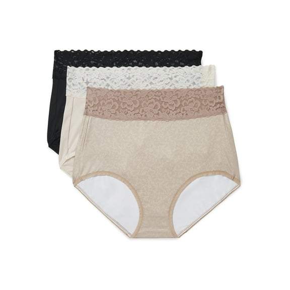 Warners® Blissful Benefits Ultra Soft Microfiber Brief 3-Pack RS3183W