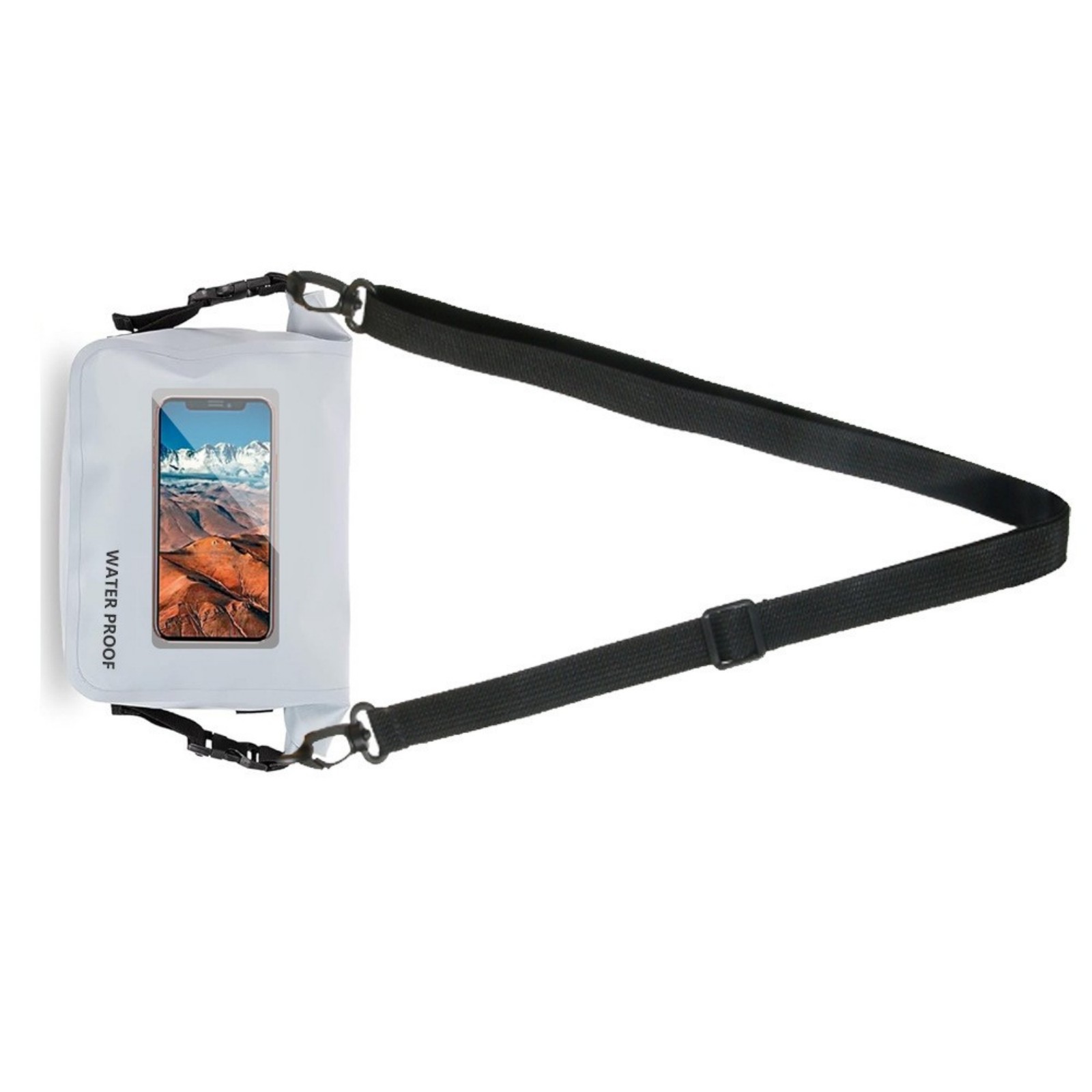 Large Capacity Lightweight PVC Dry Bag Casual Crossbody Bags For Hiking Beach Trip And Water Sports Gears Protecting