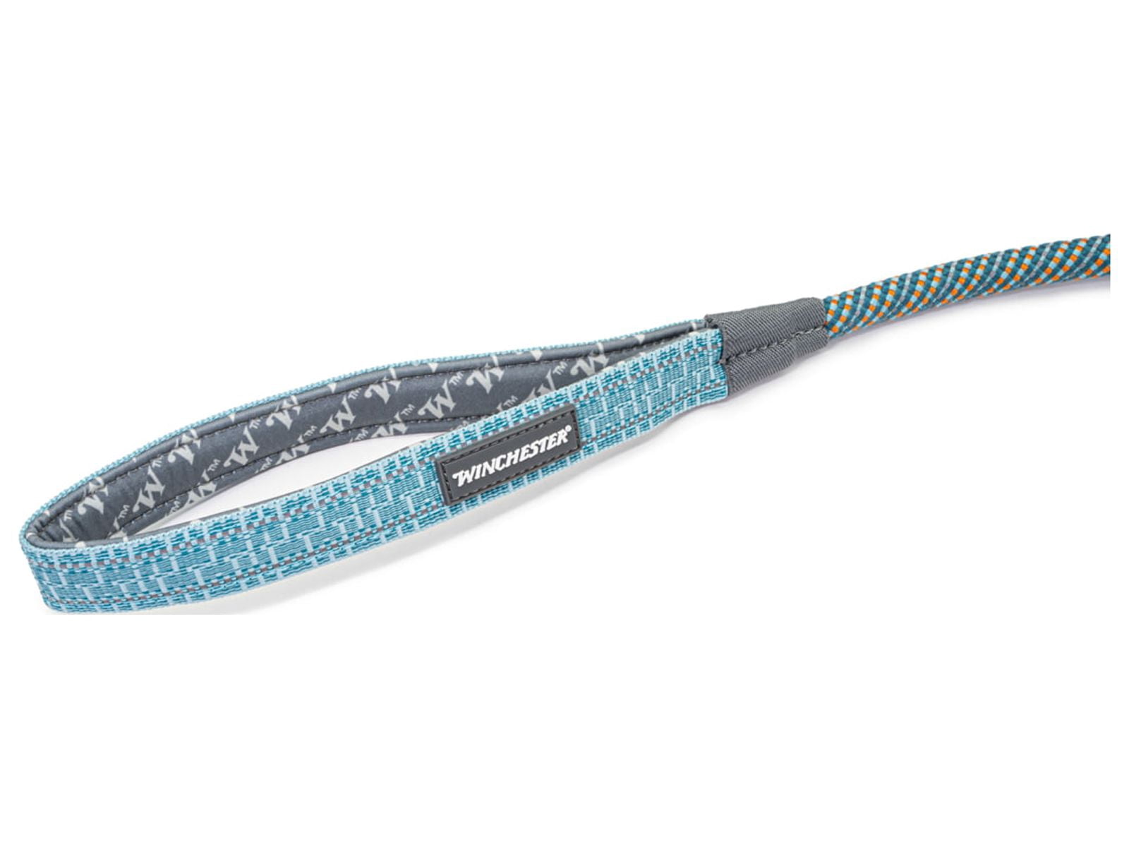 Winchester Pet Deluxe Rope Leash 6-Foot, Aqua Haze, 6 foot
