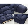 thumbnail image 7 of QBABYOO Baby Jacket 5T Boy Clothes Thicken Toddler Fleece Jacket Warm Removable Hoodie Toddler Winter Jacket(Black,2-3T), 7 of 7