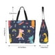 thumbnail image 5 of Easygdp Cartoon Dinosaur Scooter Sport Blue Bolsas Tote para Mujer, Bolsos de Hombro para Viaje, Bolsos de Mano de Gran Capacidad para Compras y Trabajo, 5 of 8