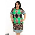 thumbnail image 3 of Short Sleeve Print Knee Length Dress, 3 of 3