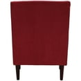 thumbnail image 6 of Fox Hill Trading Emma Lounge Chair, Marsala Red, 6 of 6
