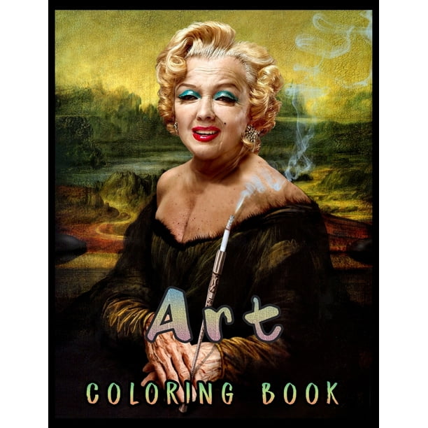 Download Art Coloring Book 50 Famous Paintings Educational Coloring Book Artist Coloring Book Paperback Walmart Com Walmart Com