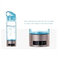 thumbnail image 4 of Botella de Agua de HidróGeno de Alta ConcentracióN y TecnologíA MíNima de Generador de Agua de HidróGeno ( + Azul), 4 of 5