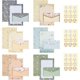 thumbnail image 1 of Juego de Papel de Carta, 36 Hojas de Papel de Carta y 18 Sobres, Sobres Autoadhesivos Patrón de Sobre de Papel de Carta para Sobres para Invitaciones, Regalos, 1 of 1