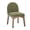 Green - Chenille, variant on Guyou Modern Dining Chairs Set of 2, Chenille Upholstered Dining Room Chairs, Mid Century Wooden Kitchen Side Chairs for Dining Room, Kitchen, and Living Room, Green