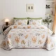 thumbnail image 1 of Colcha de algodón 100% en la cama, cubierta de cama de puntada, colchas y cubiertas, edredón de cama para pareja, sábanas dobles, topper de colchón, 1 of 5