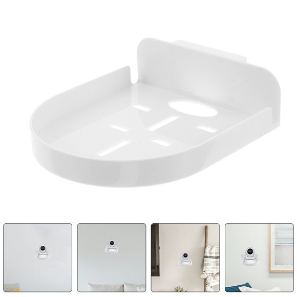TEHAUX 4Ud Estante Plástico Pared Para Cámara Soporte Con Instalación Rápida