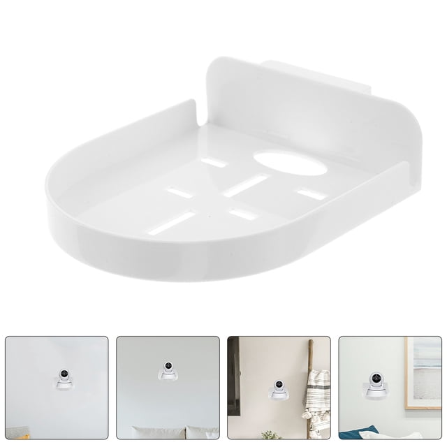TEHAUX 4Ud Estante Plástico Pared Para Cámara Soporte Con Instalación Rápida