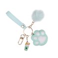 thumbnail image 2 of Cute Cat Paw Keychain Key Ring Bag Charm Pendant Gift for Girls, 2 of 8