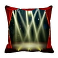 thumbnail image 1 of EREHome Theater Stage Stage Lights Spotlights Footlights Pillow Case Cover Set 20x20 Inch, 1 of 1