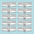 thumbnail image 2 of 10 Switch Plate Tags FIREPLACE Name Signs Labels Chrome Brass Traditional Engraved Wall Light Switch Cover Labels | Renovators Supply, 2 of 2