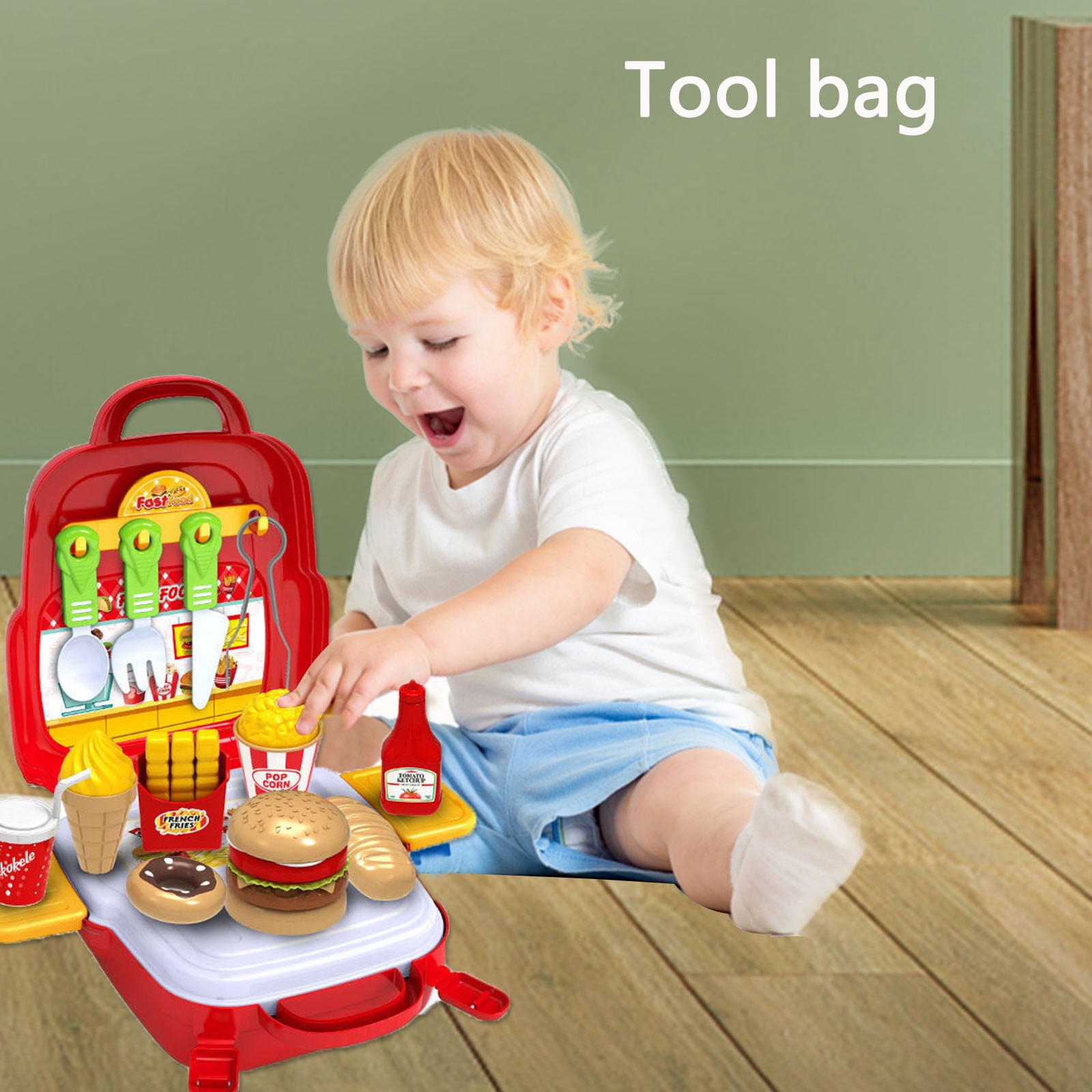 Boîte à Outils Jouet pour Enfant 3 Ans+,Caisse a Outil avec Perceuse