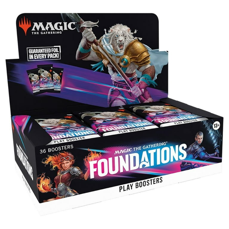 ファウンデーションズ プレイブースター box Magic: The Gathering Foundations - Play Booster Box, 36 Pack