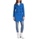 thumbnail image 2 of Abrigo de invierno para mujer INSPIRE CHIC con solapa muesca, abrigo de trench de doble botonadura, tamaño L, azul marino, 2 of 6