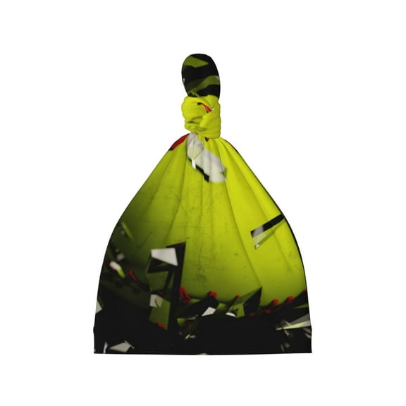 Balery Ball Pattern Baby Beanie, Knotted Baby Hat, Infant Hat, Newborn Beanie, Adjustable Beanie, Baby Cap, Newborn Headwear