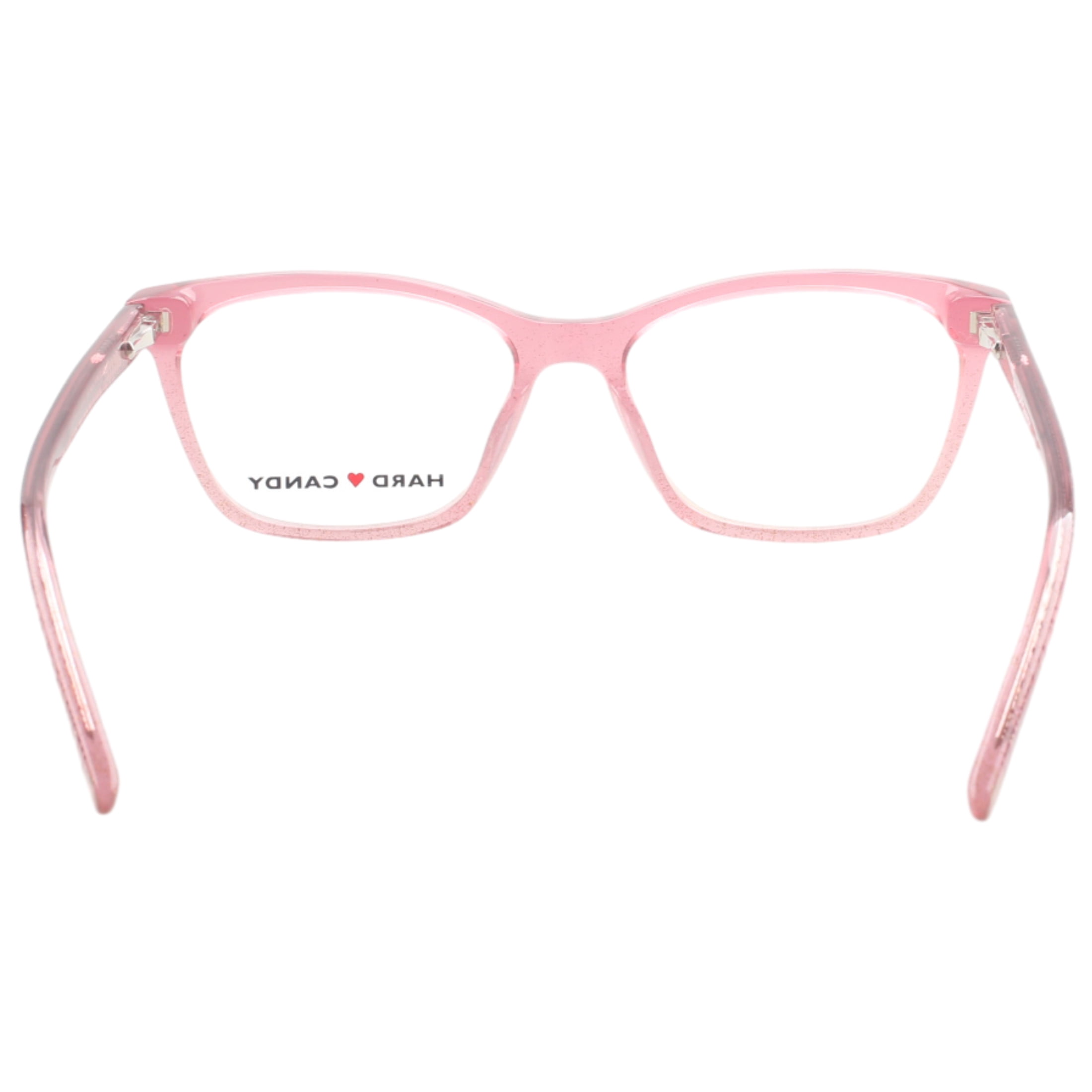 Hard Candy Bed of Roses Rx'ble Eyeglasses with Case, Glitter Pink