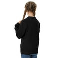 thumbnail image 4 of Girls Long Sleeve Cable Knit Sweater Crewneck Pullover Sweaters Kids Chunky Cute Fall Jumper Tops, 4 of 5