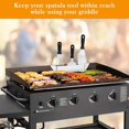 thumbnail image 4 of Stainless Steel Griddle Spatula Stand For Grill Barbecue Tools (2 Pack), 4 of 5