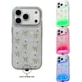 thumbnail image 2 of LED Bowknot Phone Case, Vibrant Built-in Light up Cases, Fashion Colorful Incoming Call Glowing Flash Light-Up Protective Cover for iPhone, Stylish Parties and Daily Use, 2 of 13