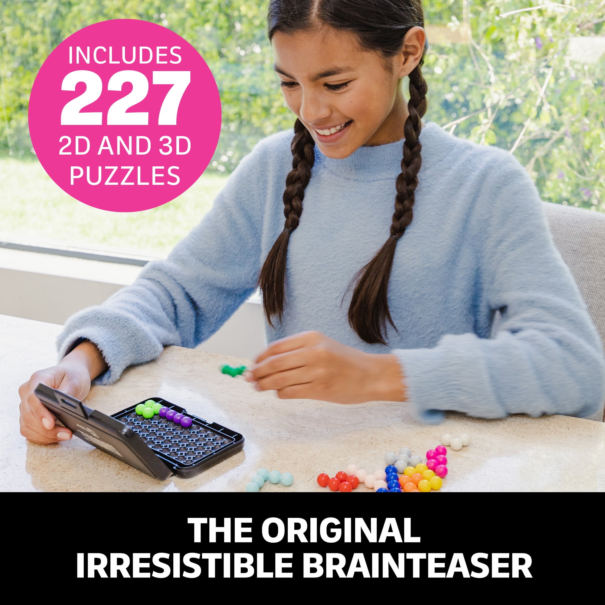 Educational Insights Kanoodle 3D Brain Teaser Puzzle Game, 228 Challenges, Ages 7+