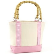 Janie Polka-Dot Ribbon Tote