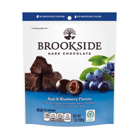 Brookside, Acai & Blueberry Dark Chocolate Candy (Pack of 3)