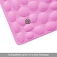 thumbnail image 3 of Alfombrilla de bañera OTHWAY de goma suave antideslizante con ventosas, color rosa, 3 of 9
