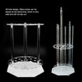 thumbnail image 4 of Delaman Pipette Rack, Pipette Rack 28-Holes Plexiglass Round Disc Test Tubing Stand Holder Laboratory Equipment Tool for Student, 4 of 8